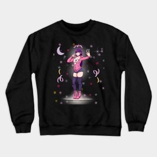 Funny anime girl Crewneck Sweatshirt